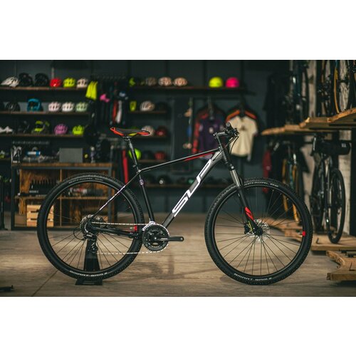 Велосипед Superior XC 819 Matte BlackWhiteTeam Red 2023 Размер L 79500₽