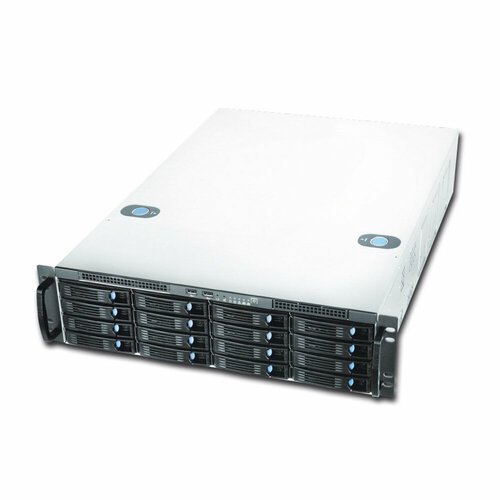 Корпус серверный Chenbro Rm31616H15*14285 16 HDD BAYS, 12G MINI SAS HD PCB, USB 3.0 корпус серверный chenbro rm14610h02 14451 1u 21 5 2 5 10bays mini sas hd led pcb psu fan usb 3 0