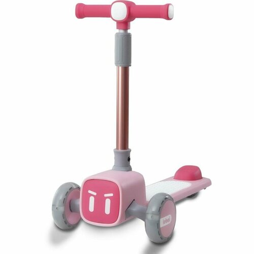 Детский трехколесный самокат Lebei LB2001 розовый