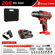 Аккумуляторная дрель-шуруповерт Wosai WS-3020-B2P, 20В, 2х1.5 Li-...