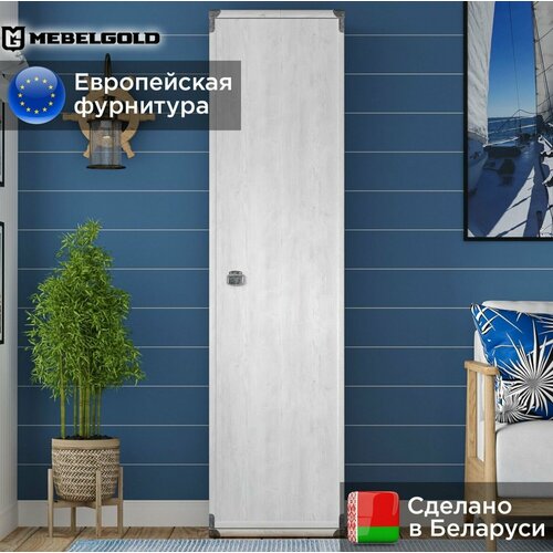 Стеллаж Индиана JREG 1d сосна каньон МебельГолд