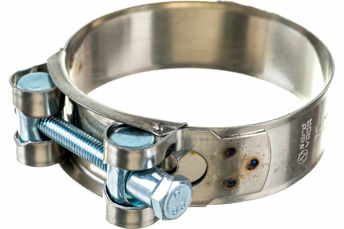 фото Хомут усиленный шарнирный одноболтовый 20мм