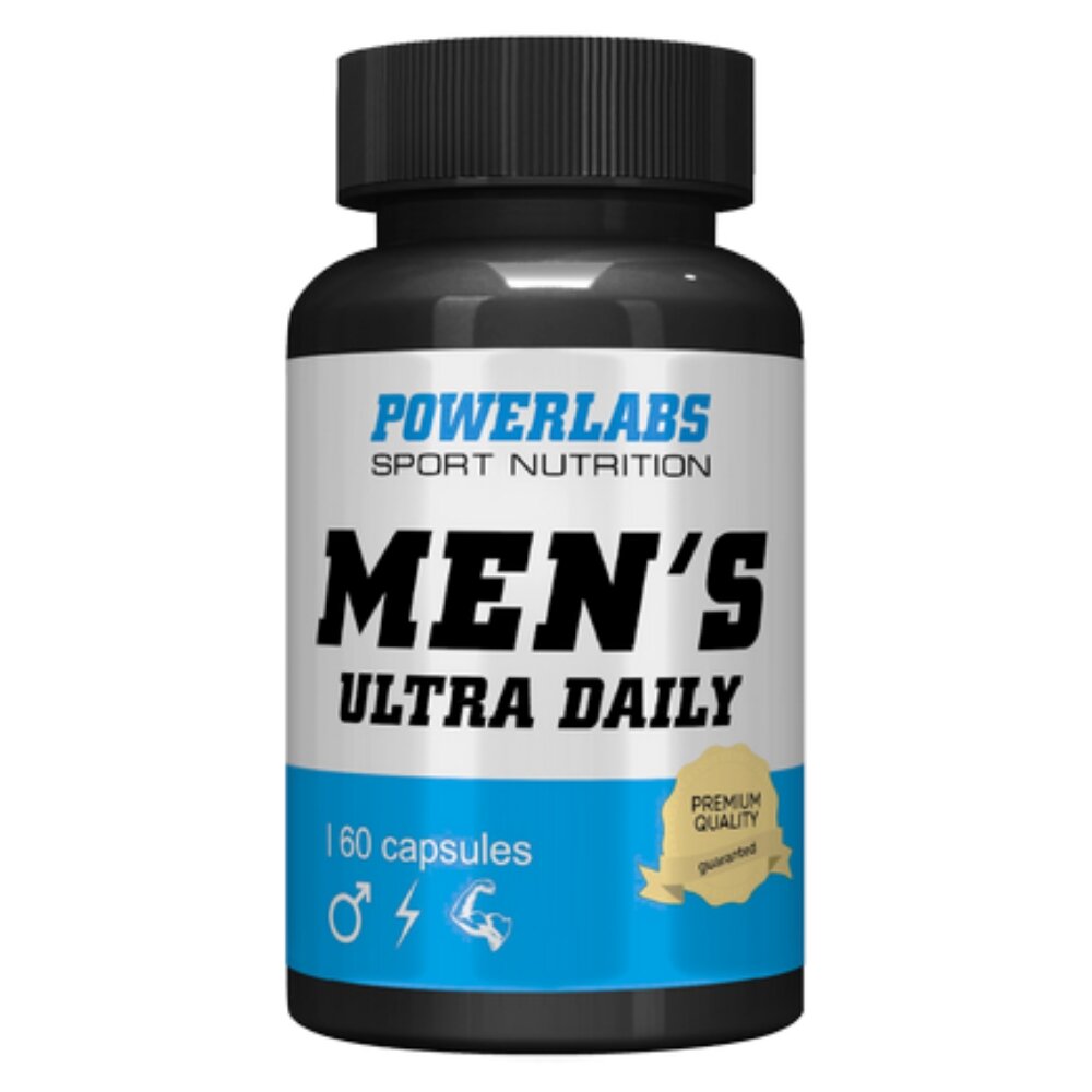 PowerLabs Витамины для мужчин MEN'S ULTRA DAILY 60 капсул
