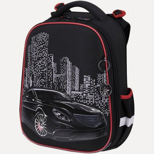 Изображение товара Ранец Brauberg 271356 PREMIUM City car 2 отделения с брелоком LED лампочки 38х29х16 см