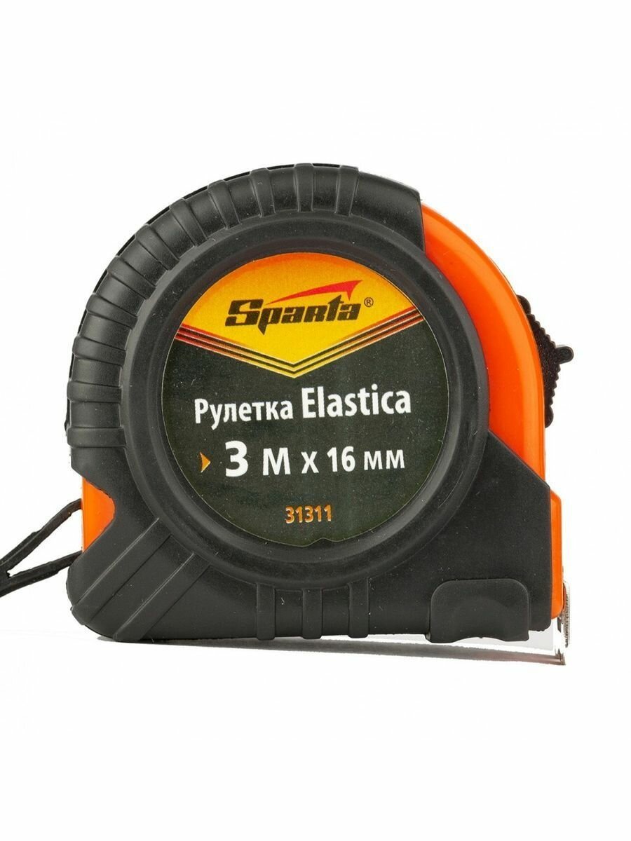 Рулетка SPARTA 31311 Elastica, 3 м х 16 мм
