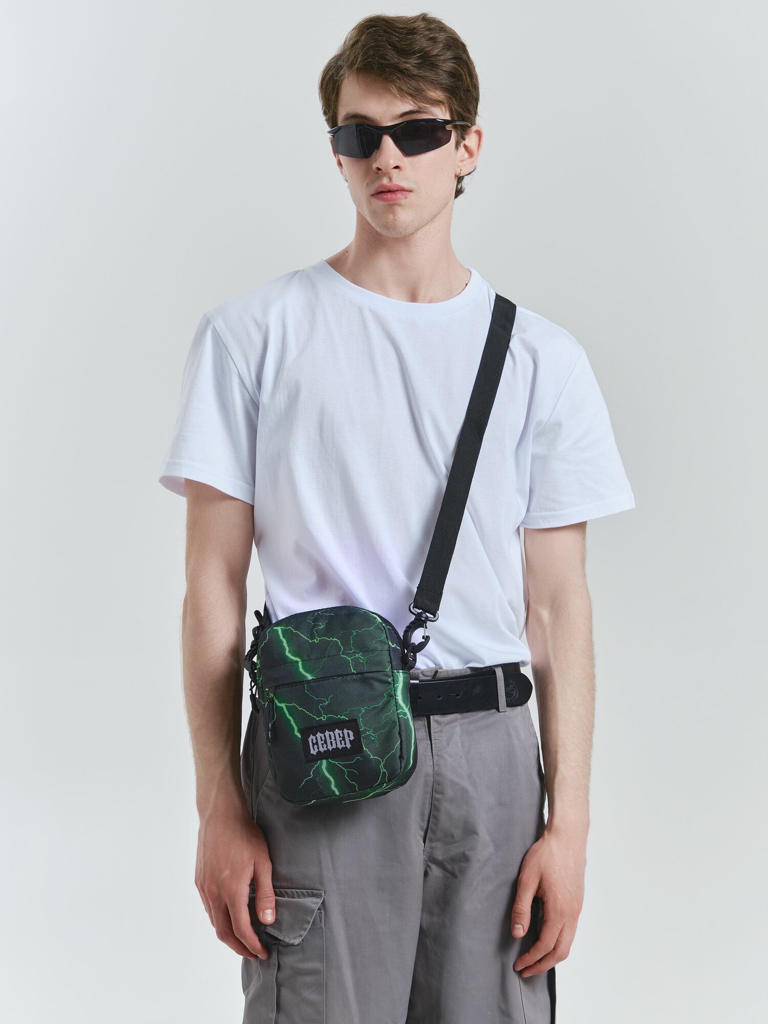 Сумка мессенджер Severcloth ing, зеленый — фото 1