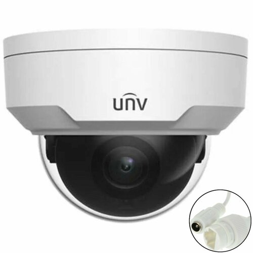 Uniview IPC322LR3-VSPF28-D-RU 2Мп 28 мм - камера видеонаблюдения IP внутренняя и уличная цифровая купольная антивандальная IP-видеокамера для улицы и помещений c ИК-подсветкой 1080P CMOS 127 4980₽