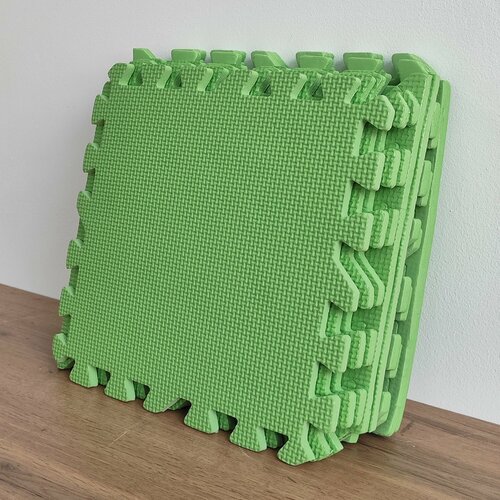 Коврик пазл мягкий 90х90 см цвет зеленый 926₽