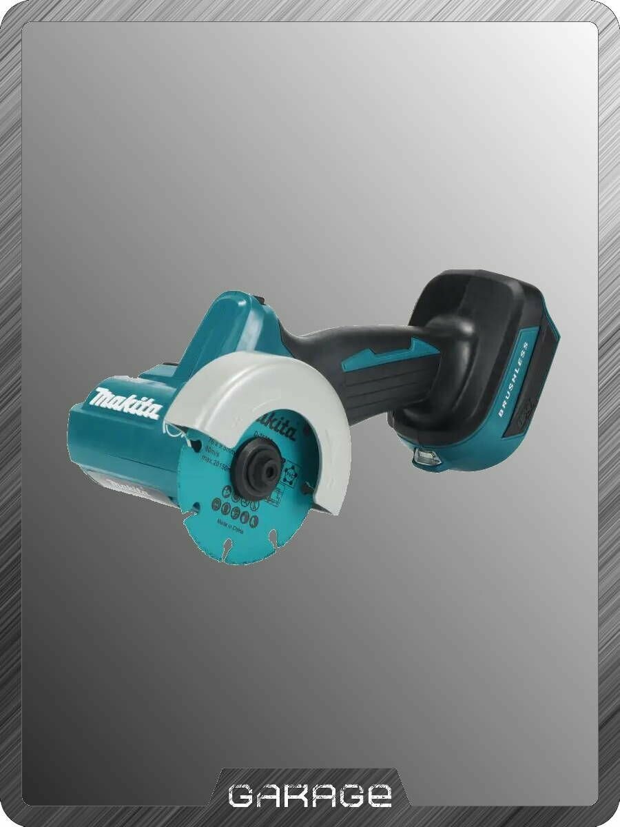 Makita - угловая шлифовальная машина, модель DMC300Z отрезная пила, 76 мм