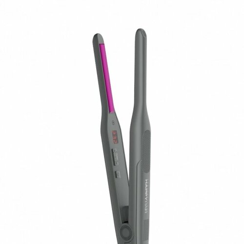 Утюжок для челки Happy Hair Графит розовые пластины матовый 588800₽