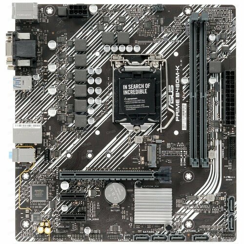 Материнская плата ASUS PRIME B460M-K PRIME B460M-K - LGA 1200 Intel B460 2хDDR4-2933 МГц 1хPCI-Ex16 1хM2 Micro-ATX 1188100₽