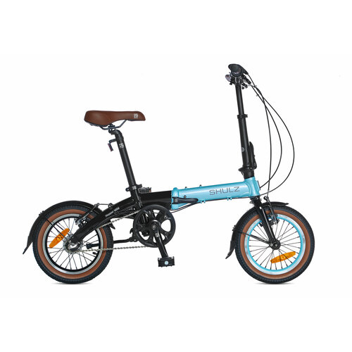 Складной велосипед SHULZ Hopper Mini ментолово-черный 4862000₽