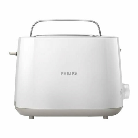 Philips Тостер PHILIPS HD2581/00, 830 Вт, 2 тоста, 8 режимов, пластик, белый