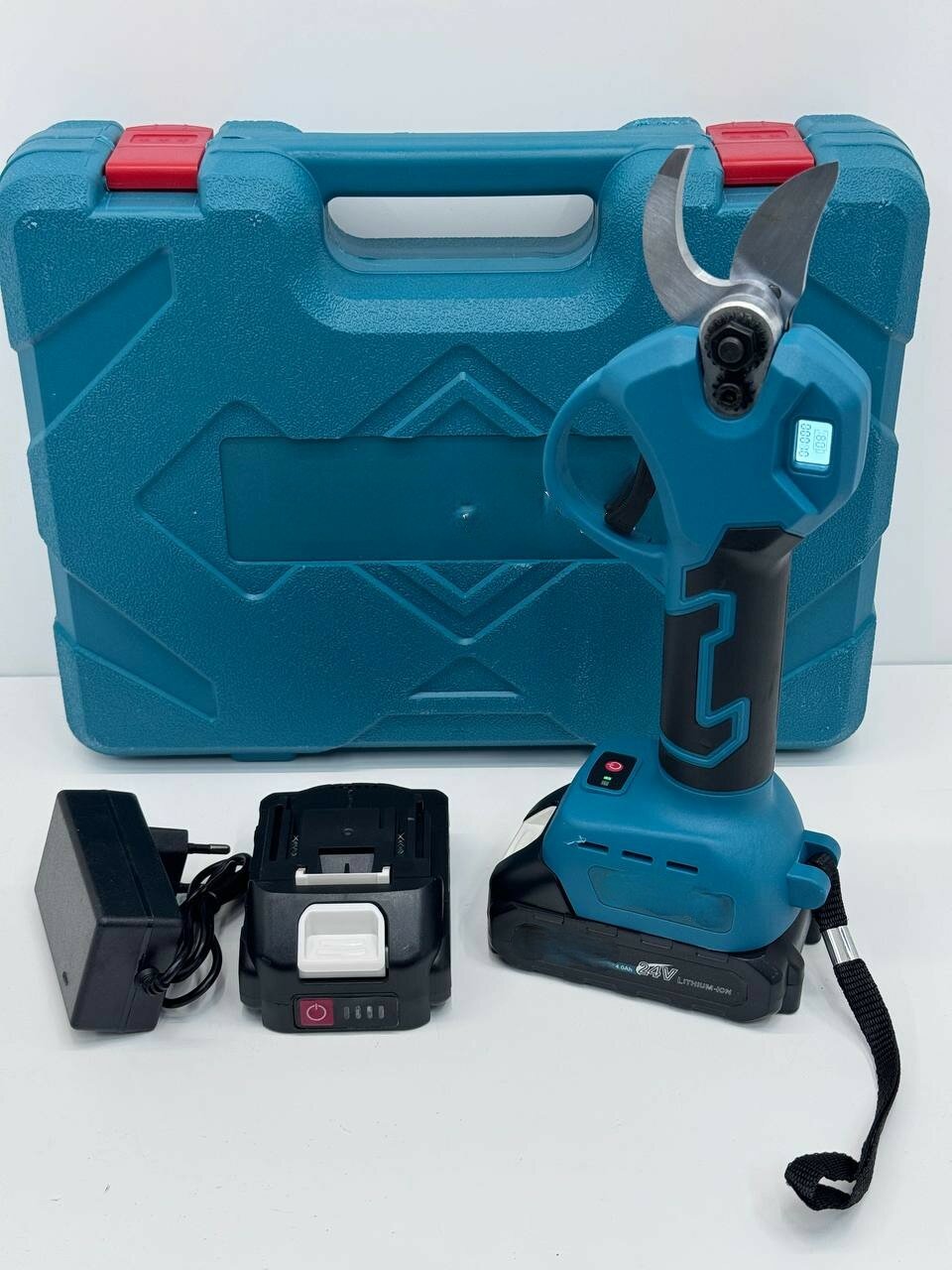 фото Аккумуляторный секатор 24V: Ваш Незаменимый Помощник для Садовых Работ