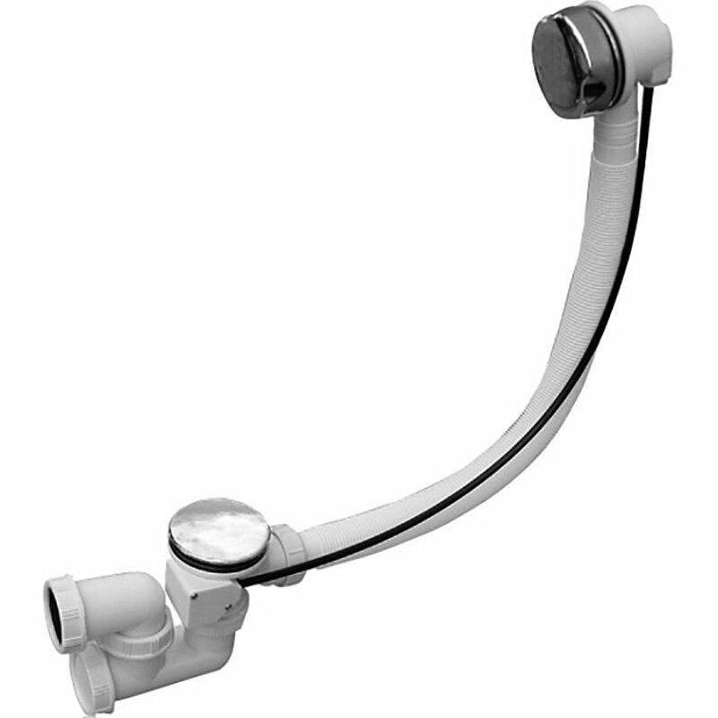 фото Полуавтоматический слив-перелив для ванны Rav Slezak L = 60 см MD0471