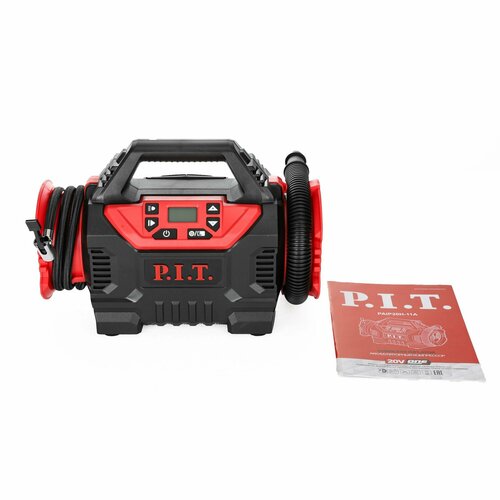 Компрессор PAIP20H-11A SOLO аккумуляторный автомобильный под АКБ 20В ONEPOWER c адаптером 220В PIT 6990₽