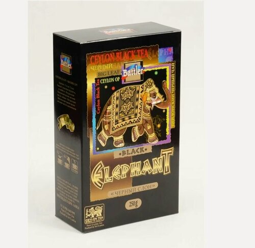 Изображение товара Battler Чай черный листовой Черный слон,250 г
