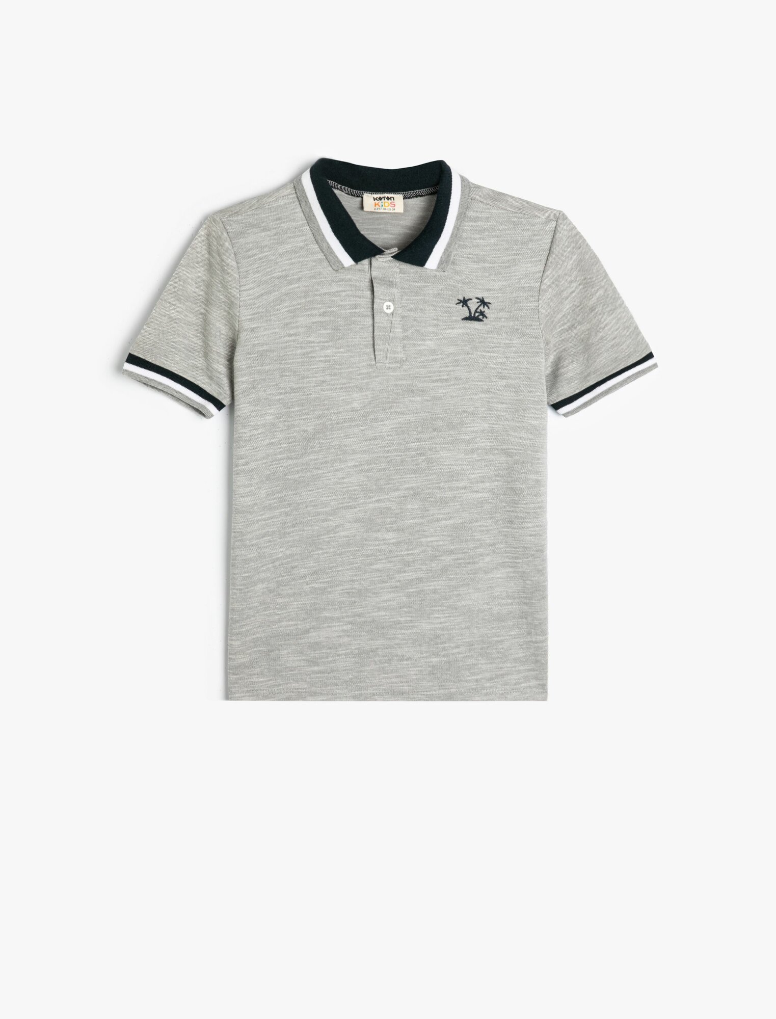 Поло KOTON, размер 9-10 лет, серый