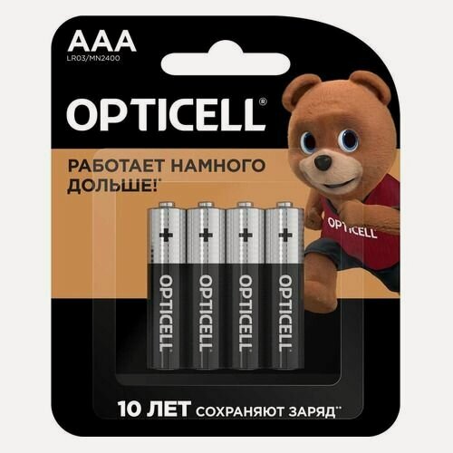Изображение товара AAA Батарейка OPTICELL Basic LR03, 4 шт.