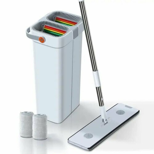 Швабра с отжимом и ведром