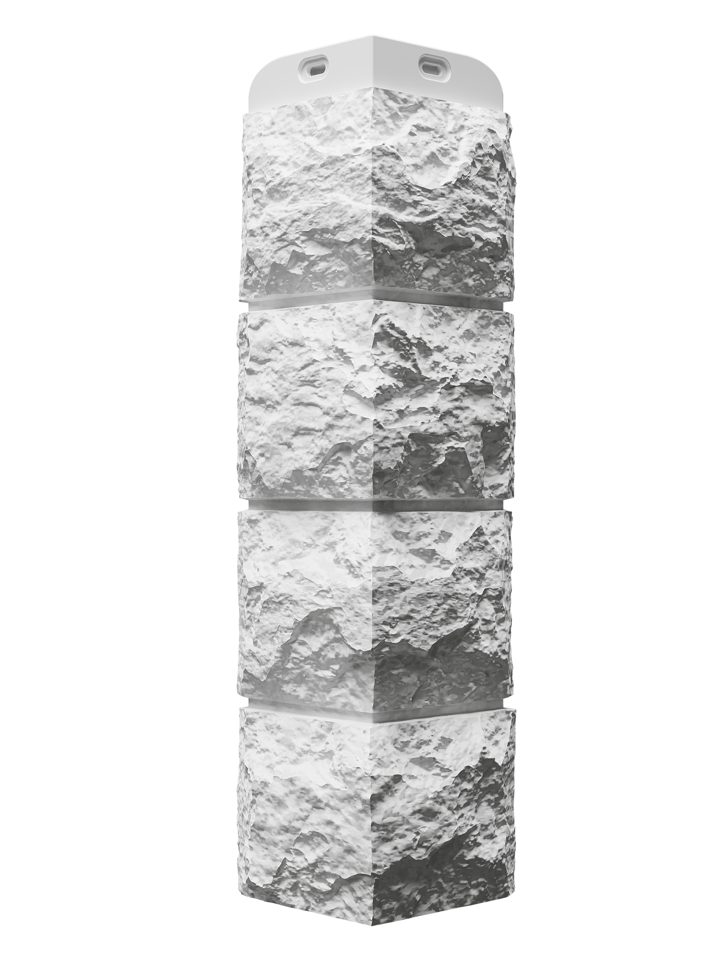 Угол наружный из ПВХ для фасадных панелей Docke DUFOUR, (Каменная кладка), Зёльден