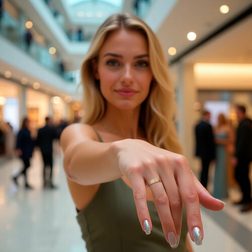 Кольцо обручальное ZOLOTO.GOLD, золото, 585 проба, размер 15.5