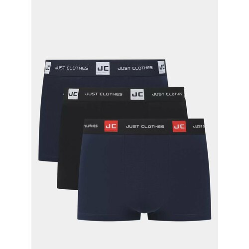фото Трусы just clothes, комплект из 3 шт., размер s, мультиколор
