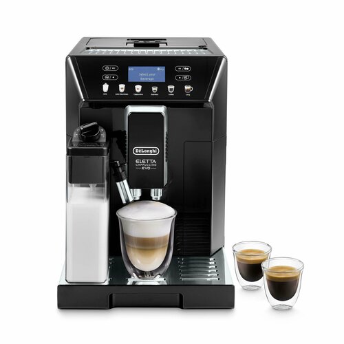 Автоматическая кофемашина DeLonghi Eletta Cappucino Evo ECAM46.860 универсальный, черный