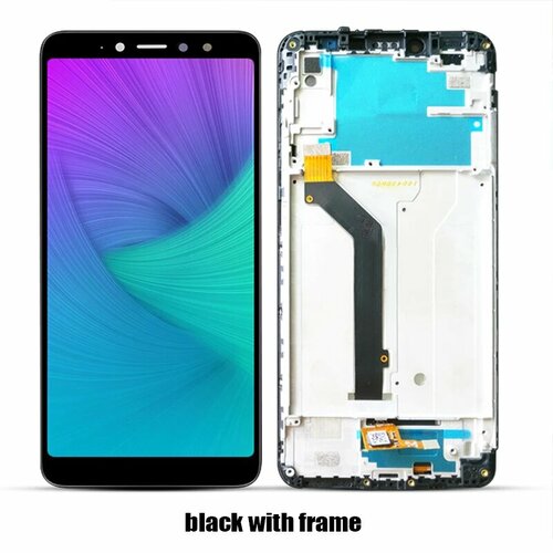 ЖК-дисплей с сенсорным экраном и дигитайзером в сборе для Xiaomi Redmi S2, 5,99 дюйма, Xiaomi Redmi Y2 с рамкой, Black With Frame