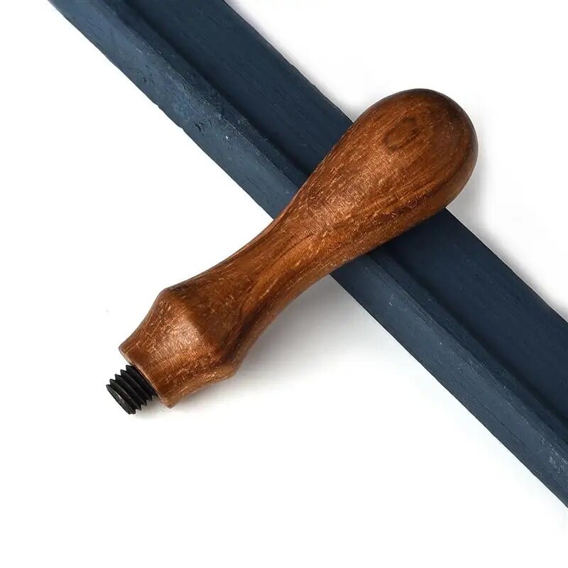 Цветочный восковой штамп из латуни Темно-синий 13