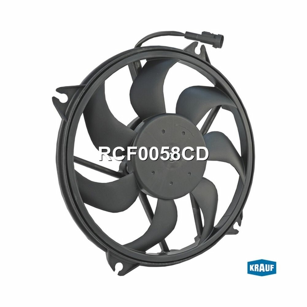 Вентилятор охлаждения KRAUF RCF0058CD для а/м Citroen C4, Peugeot 3008, Partner, 308