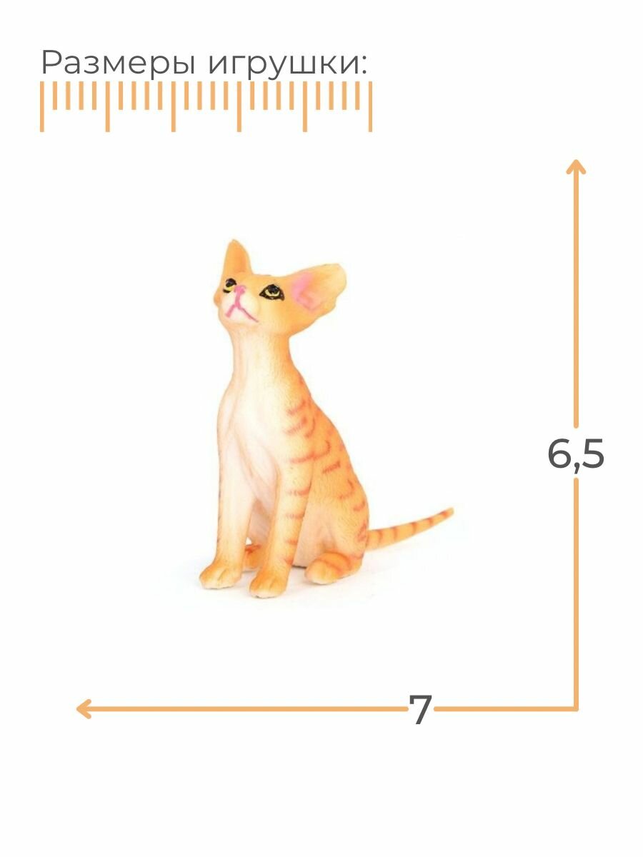 Фигурка игрушка Девон-Рекс / Фигурки игрушки — фото 1