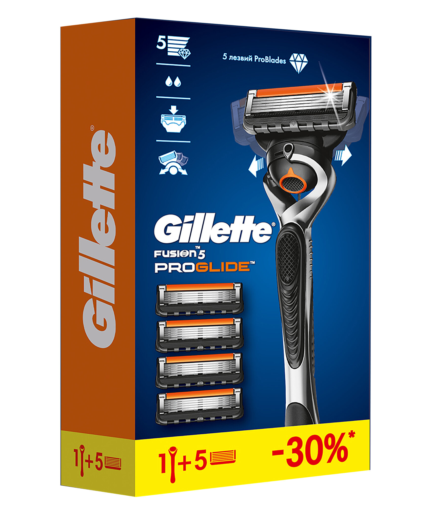 Сменные кассеты Gillette - фото №5