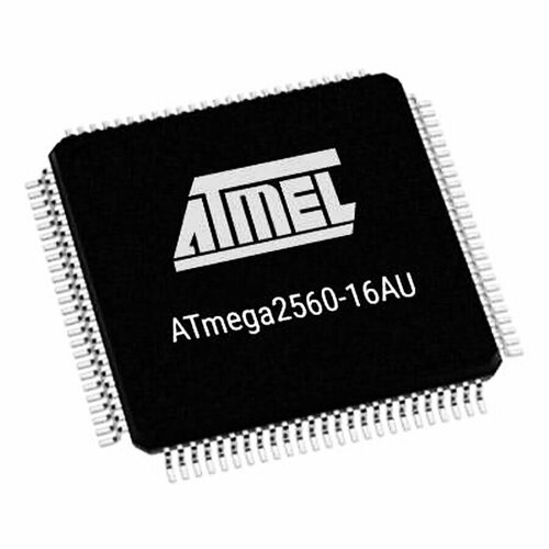 Микроконтроллер 2шт. ATMEGA2560-16AU 8-Бит, 16МГц, 256КБ Flash (TQFP-100). Оригинал. Original. Atmel