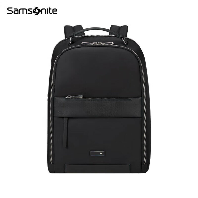Рюкзак Samsonite Simple Trendy Backpack, Laptop Bag, School Bag, Women's Black Backpack, KM4, Gift for Girlfriend