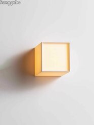 Настенный светильник из японской ткани