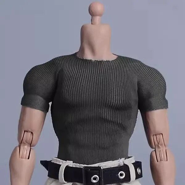 1/12 Мужская униформа колдун убийца Тахолиси, D t shirt, no figure