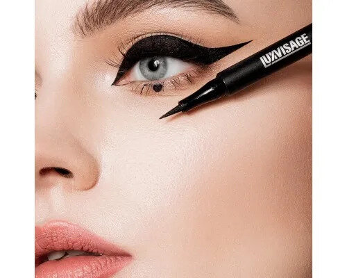 Подводка-фломастер для глаз MATT TATTOO waterproof 24H smudgeproof, LUXVISAGE — фото 1