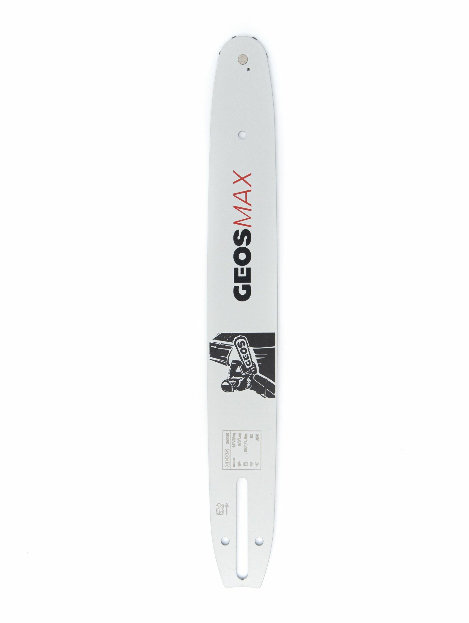 Цепи И Шины Для Электро- Бензопил Шина пильная GEOS Max (14, 3/8 Low, 1.3мм, 52 звена, SN (7 зубьев), A041) 260030