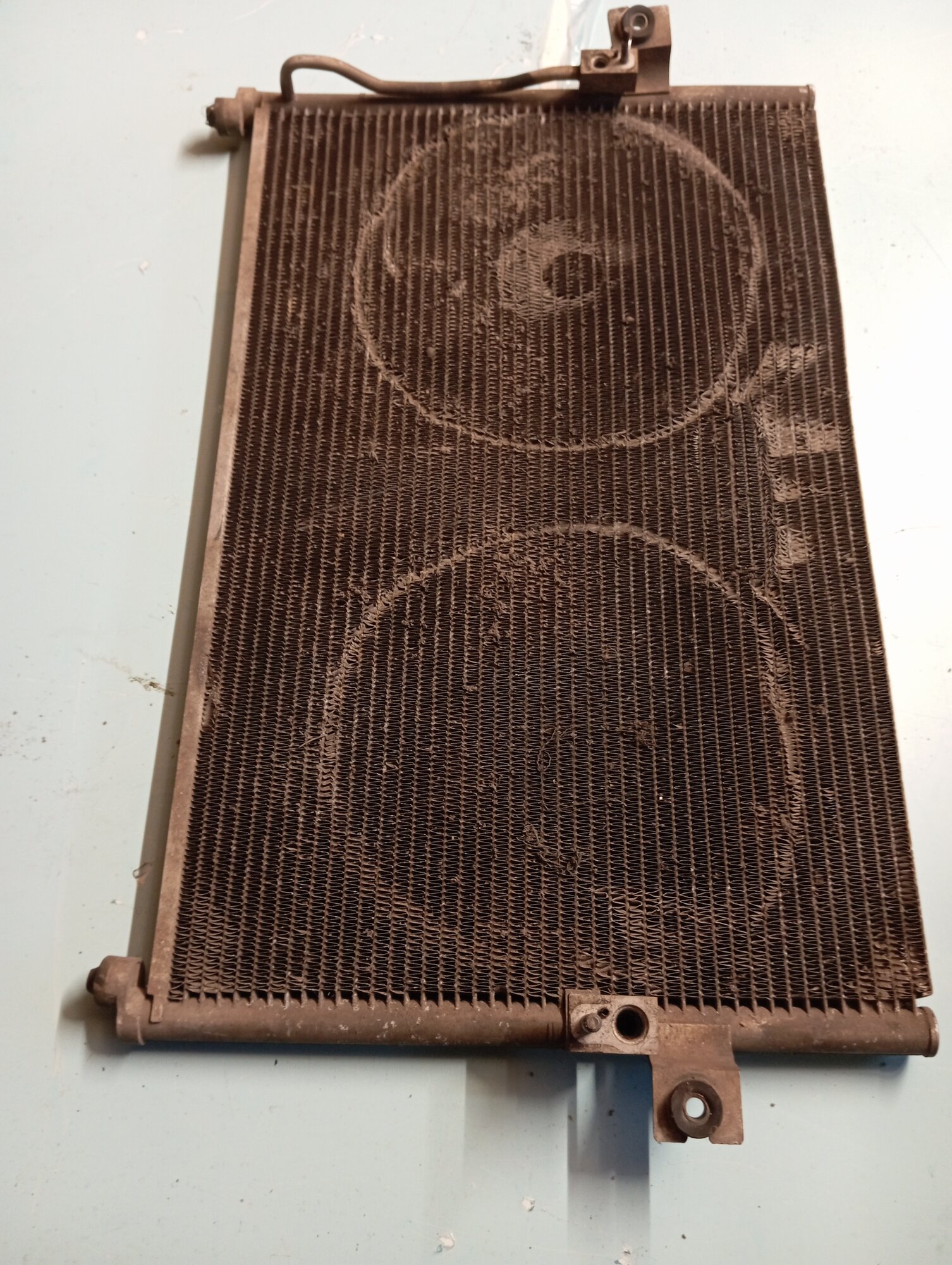 Хундай старех н1 радиатор кондиционера