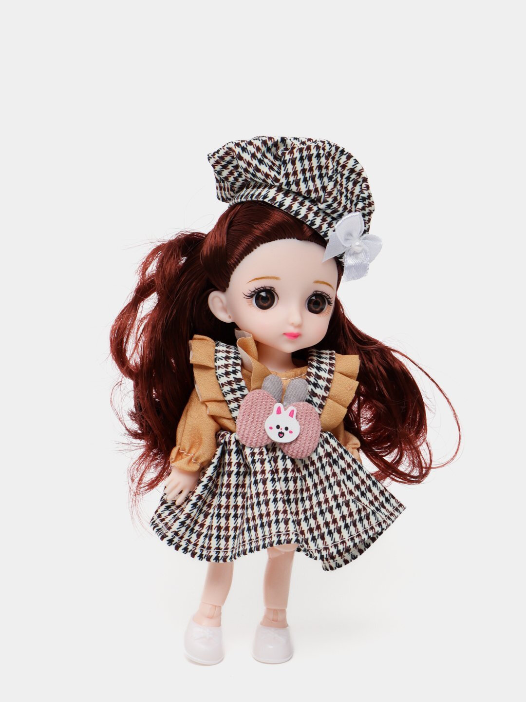 Кукла для девочек, набор кукол, шарнирная кукла, мини кукла 3D глаза — фото 1