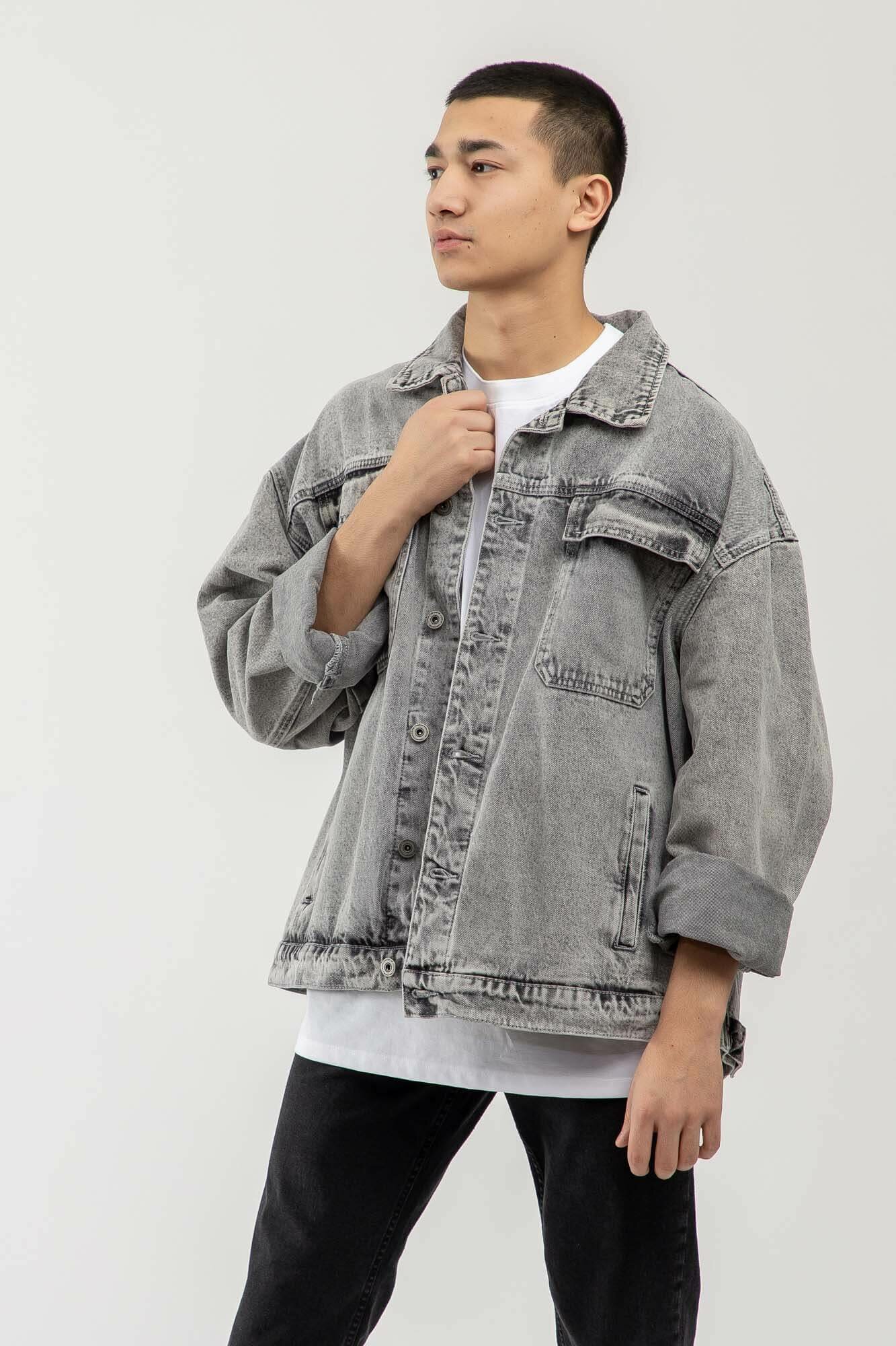 Ветровка TERRA PRO джинсовая куртка, размер M, grey — фото 1