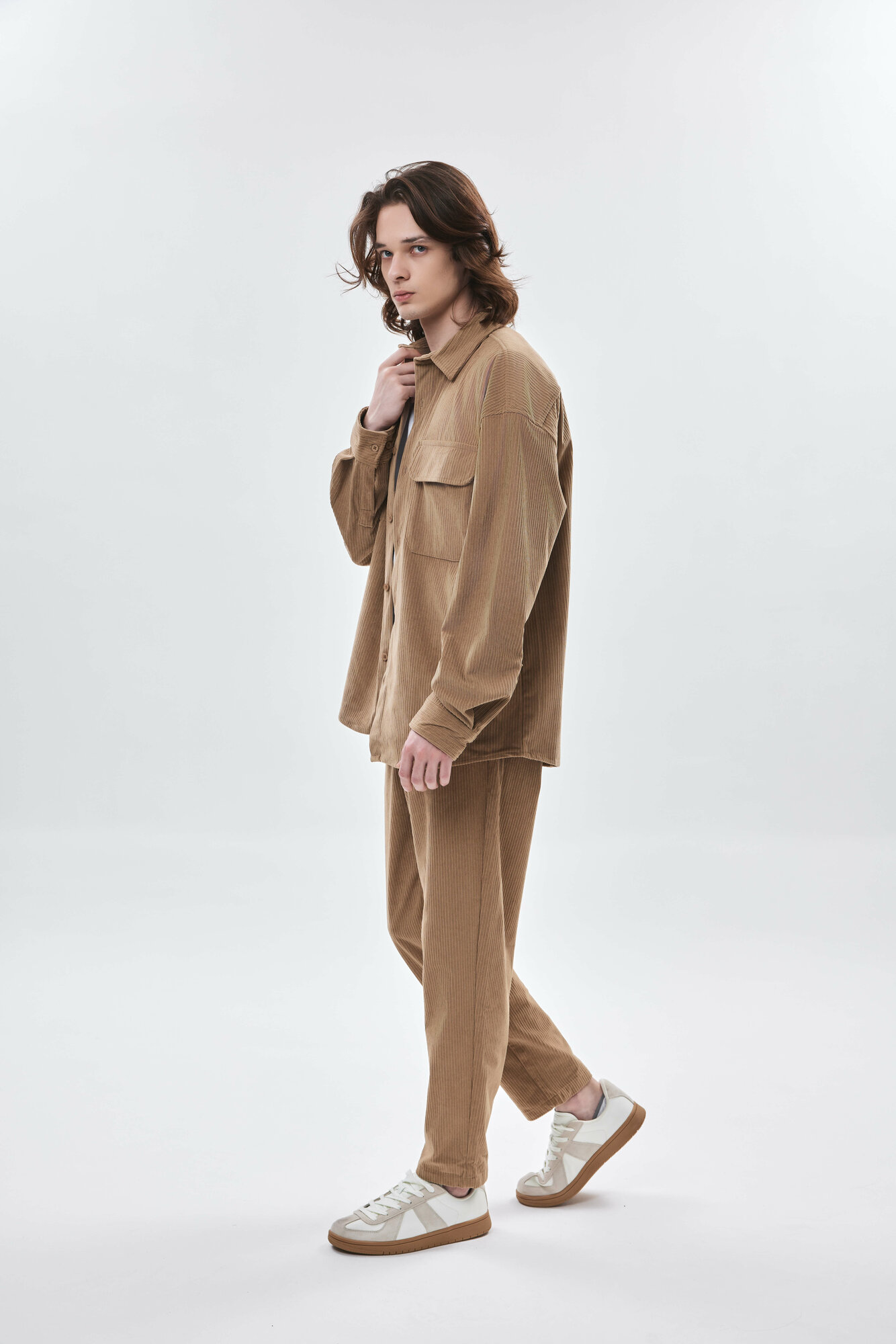 Брюки джоггеры TERRA PRO, размер M, beige — фото 1