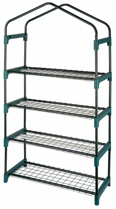 Теплица GREEN APPLE GA-House-4 1250х690х300мм со светильниками 4 яруса 63920