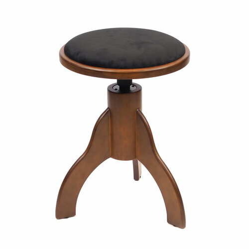 Стул для пианино Palette орех, сатинированный, вельвет