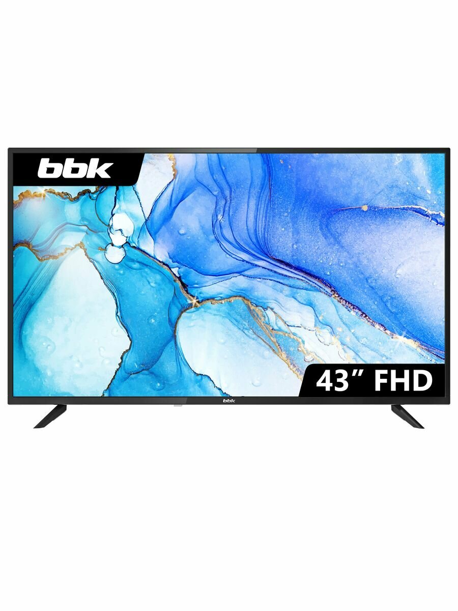 BBK 43LEM-1047/FTS2C черный, 43", Full HD