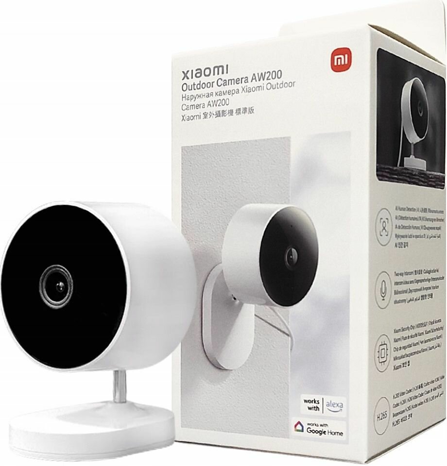 Камера наружного видеонаблюдения Xiaomi Outdoor Camera AW200 с функцией записи — фото 1