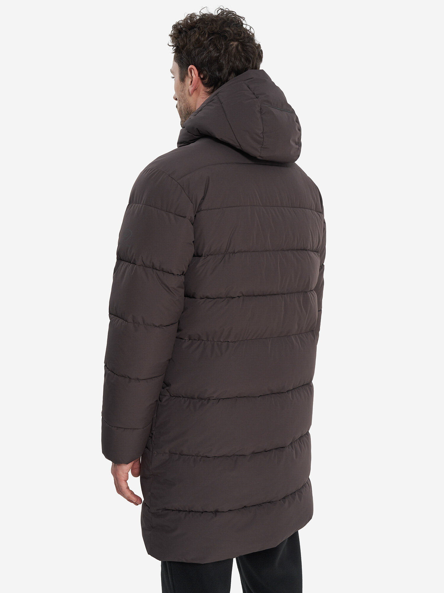 Пуховик Northland, размер 50, темно-коричневый — фото 1