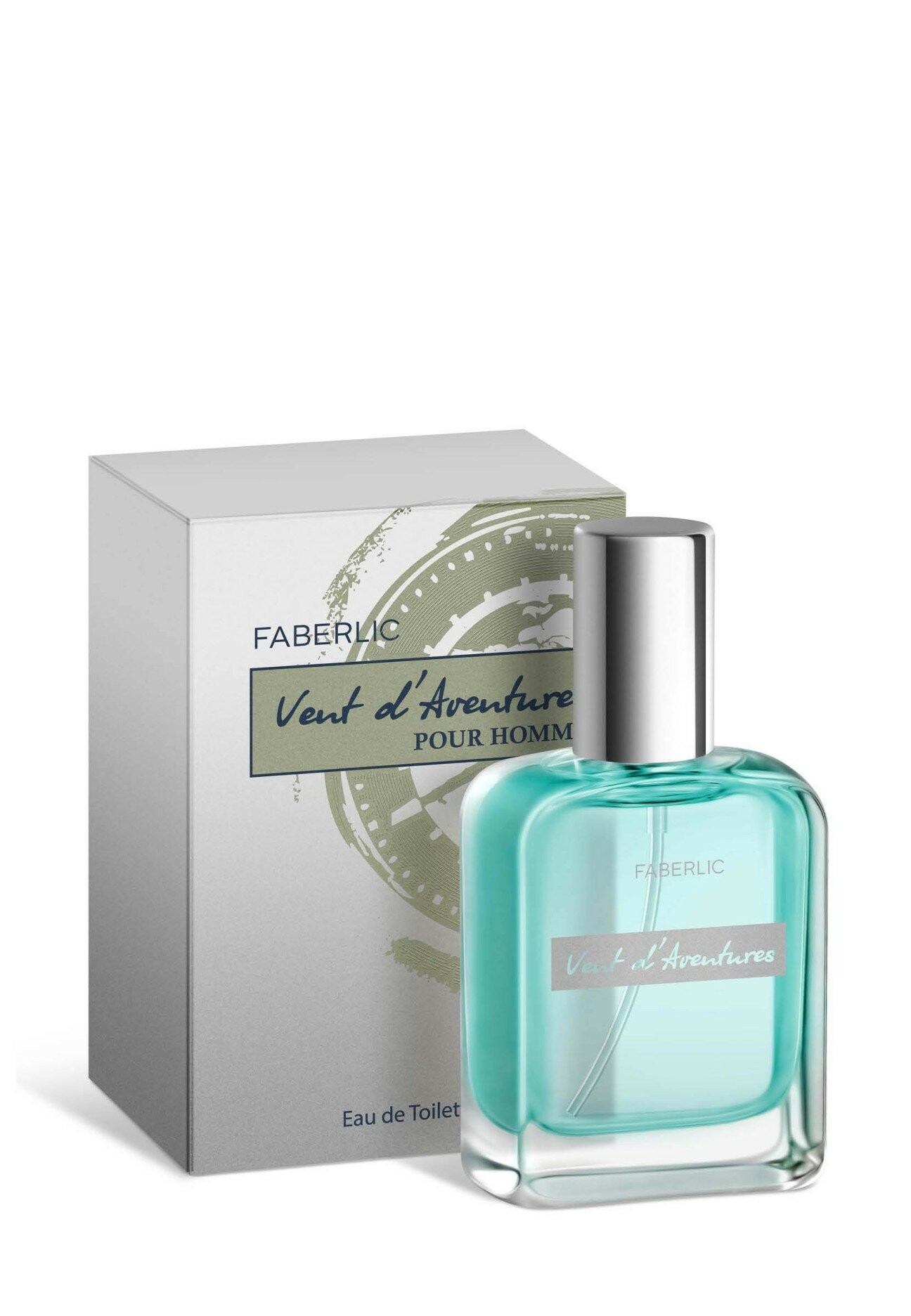Туалетная вода Faberlic "Vent d'Aventures", древесная, пряная, для мужчин, 35мл