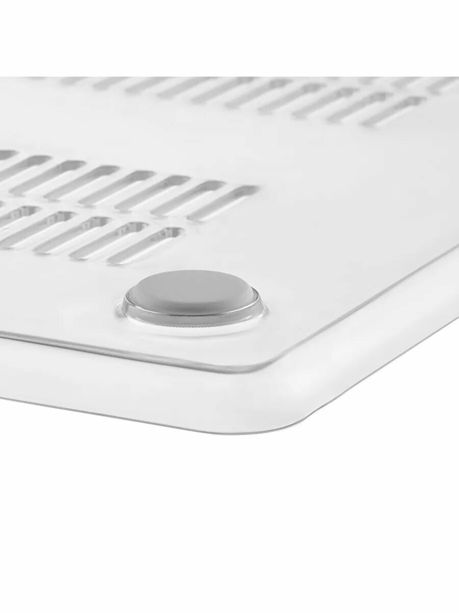 Чехол для MacBook Air 15" (M2 | M3| M4) uBear Vision Case, прозрачный глянцевый — фото 1